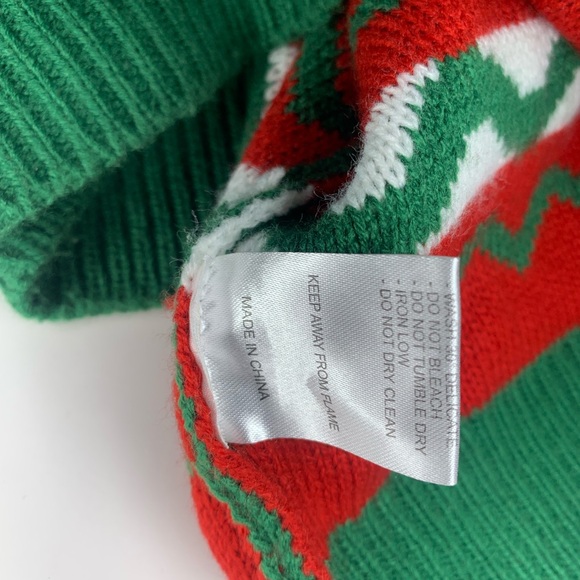 Let’s Get Baked Gingerbread Christmas Sweater Green Ugly Christmas Sweater - Picture 9 of 11